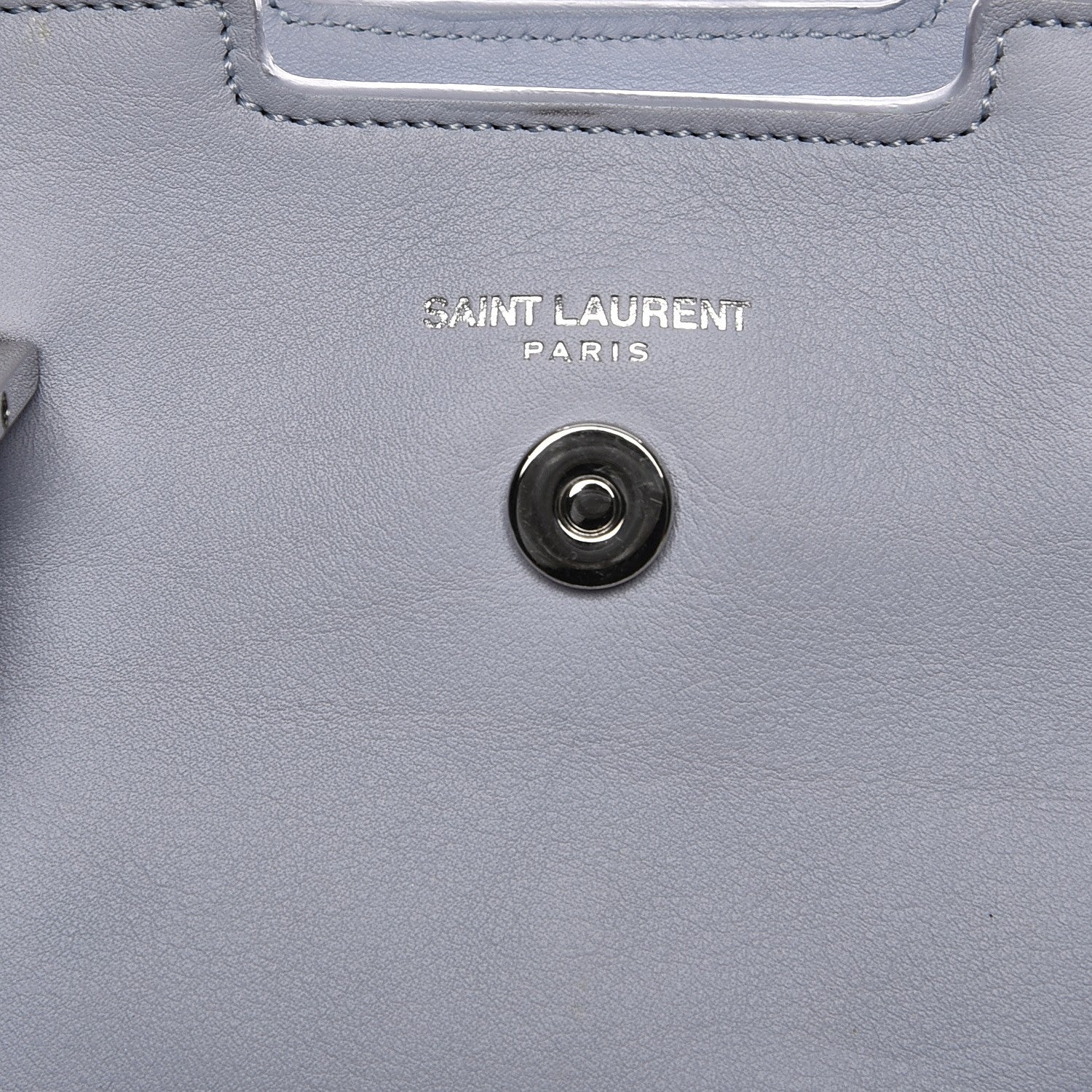 Saint Laurent Calfskin Monogram Baby Cabas Sugar Paper 9 of 16