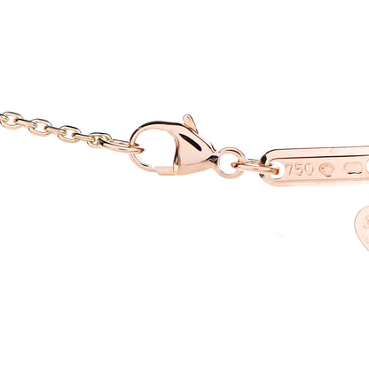 Chopard 18K Rose Gold Heart Pendant Necklace 5 of 9