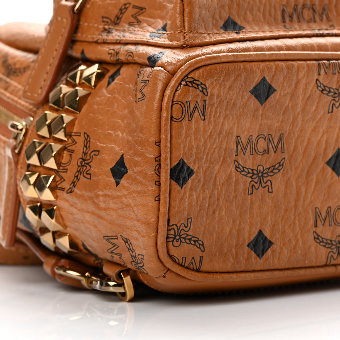 Visetos Side Stud X-Mini Stark Bebe Boo Backpack Cognac