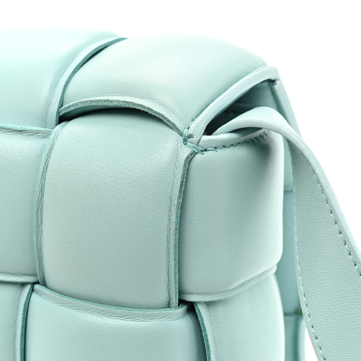 Bottega Veneta Nappa Maxi Intreccio Padded Cassette Crossbody Bag Spearmint 12 of 14