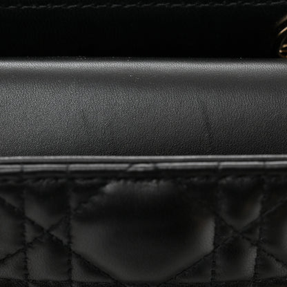 Christian Dior Lambskin Cannage Small My ABCDior Lady Dior Black 11 of 11