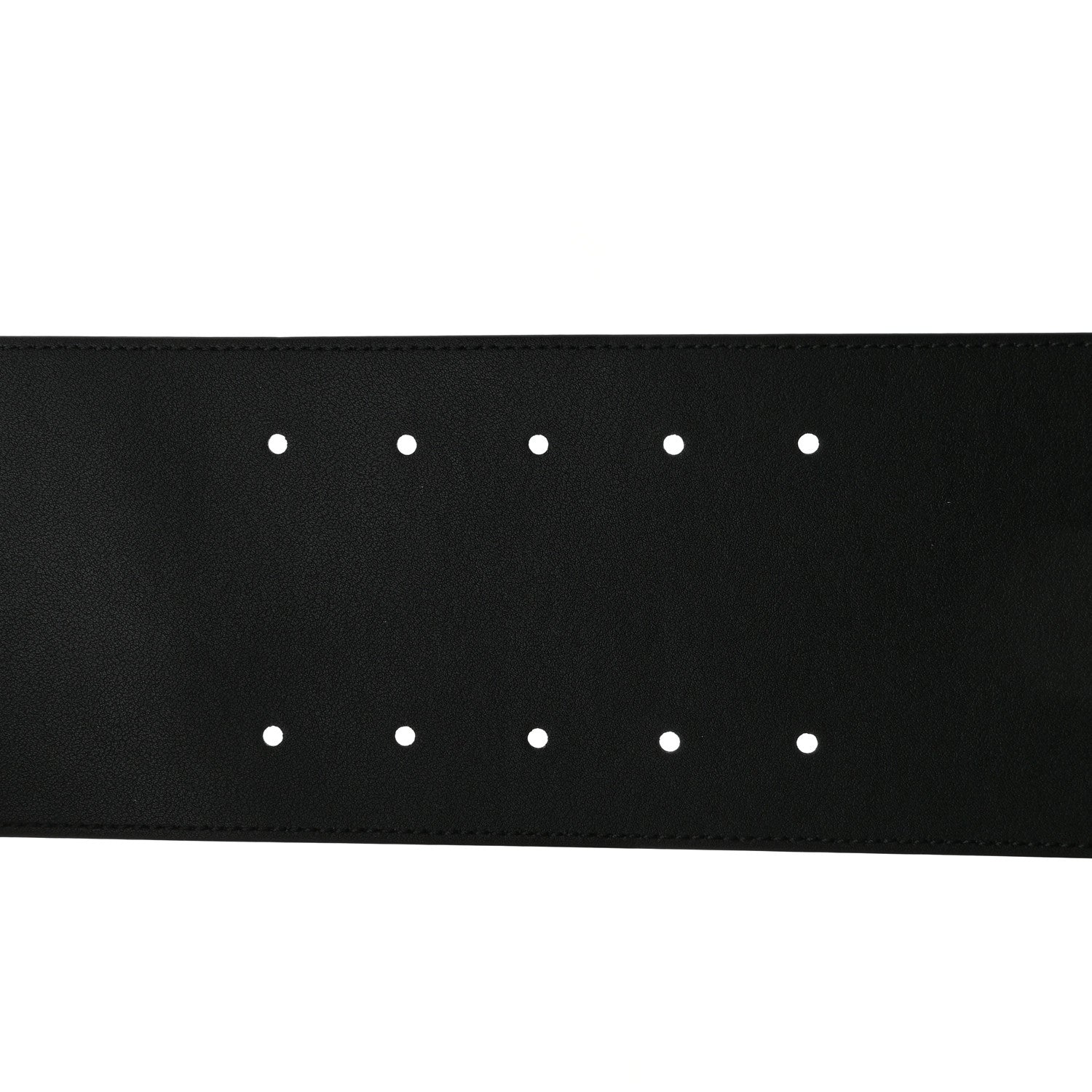 Gucci Patent Calfskin Wide Belt 80 32 Black 4 of 5