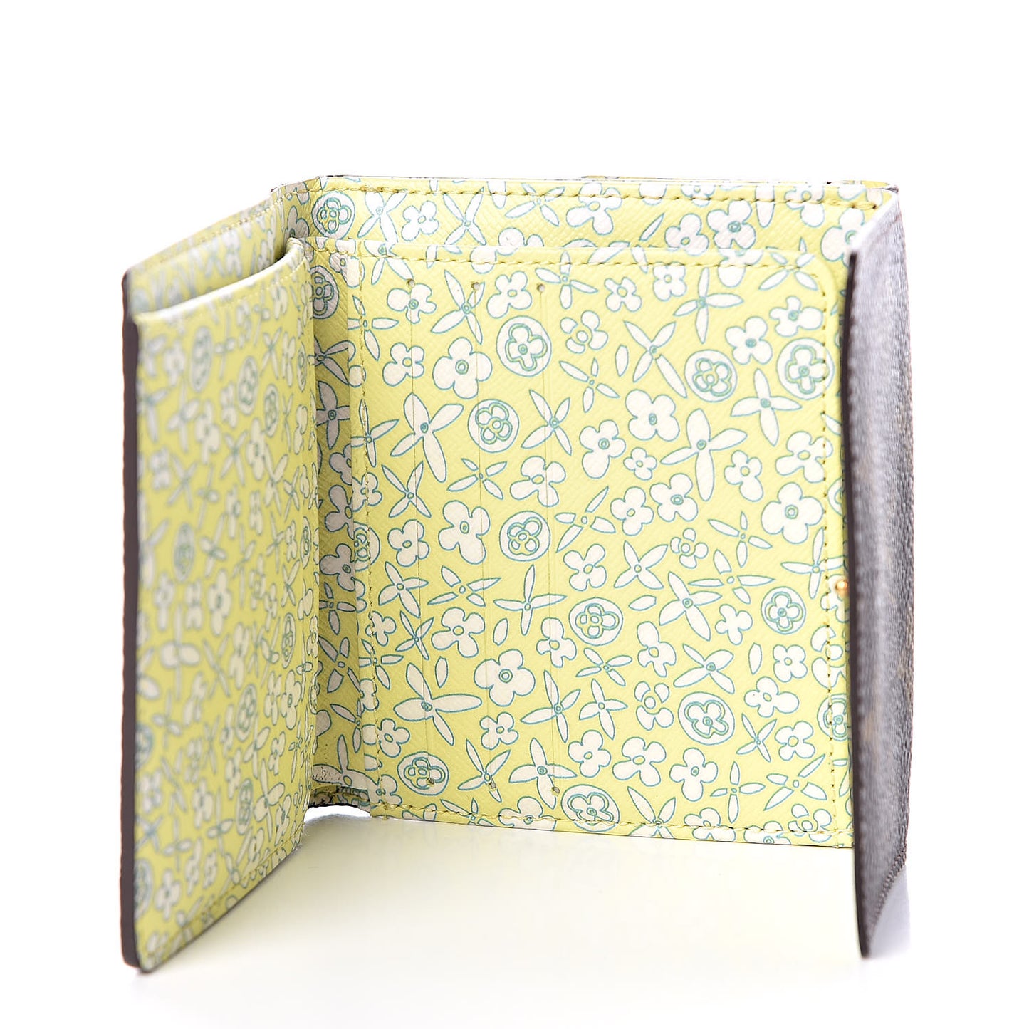 Monogram Fleuri Elise Wallet Vert