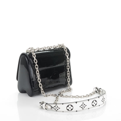 Louis Vuitton Vernis Monogram Twist Shoulder Bag PM Noir 3 of 6