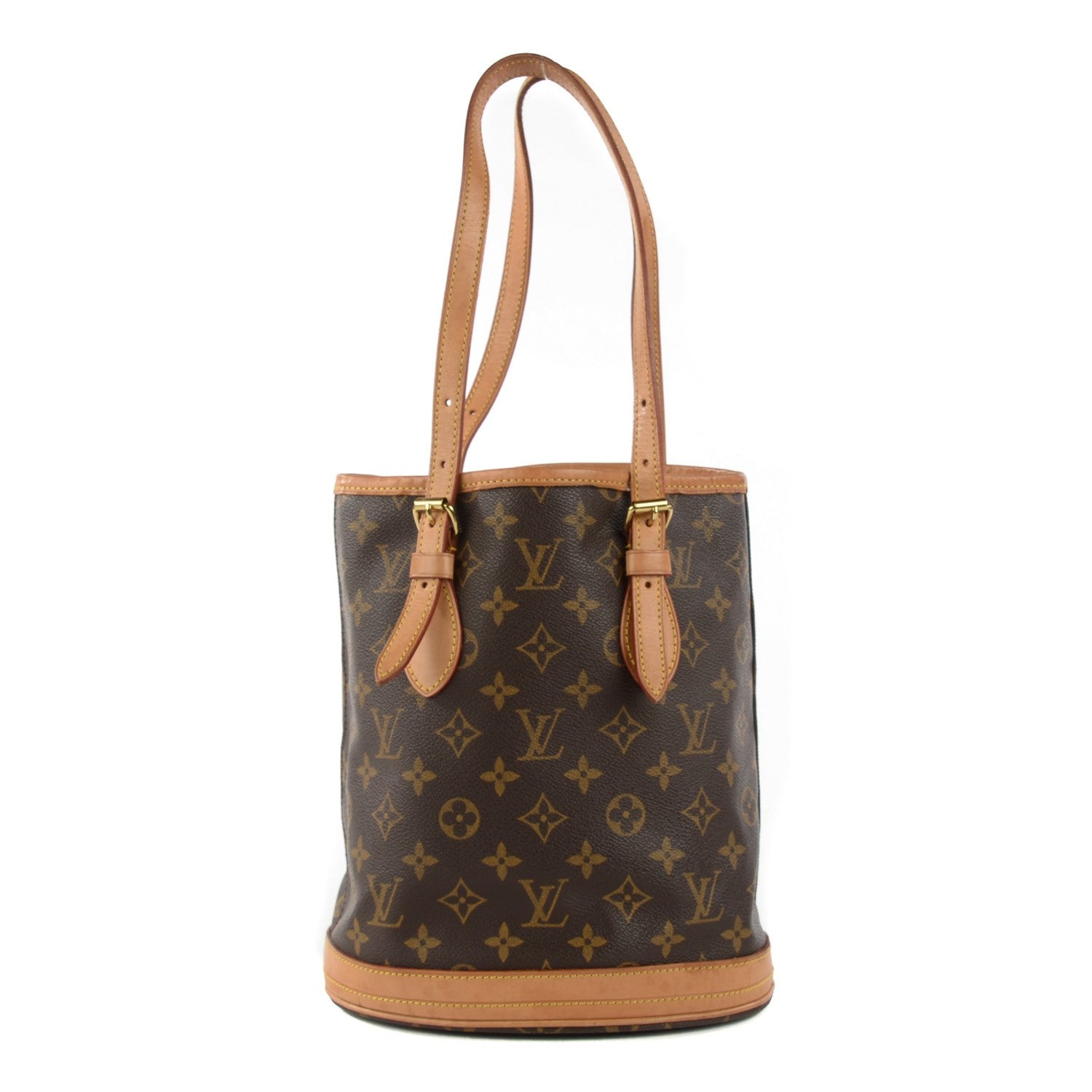 Louis Vuitton Monogram Petit Bucket 23 1 of 8