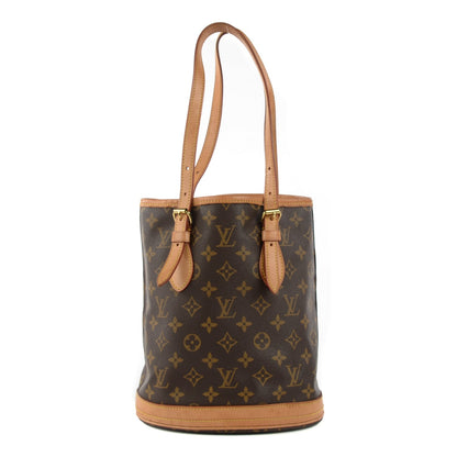 Louis Vuitton Monogram Petit Bucket 23 1 of 8