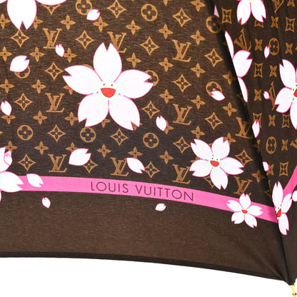 Louis Vuitton Monogram Cherry Blossom Parasol Parapluie Umbrella 4 of 7