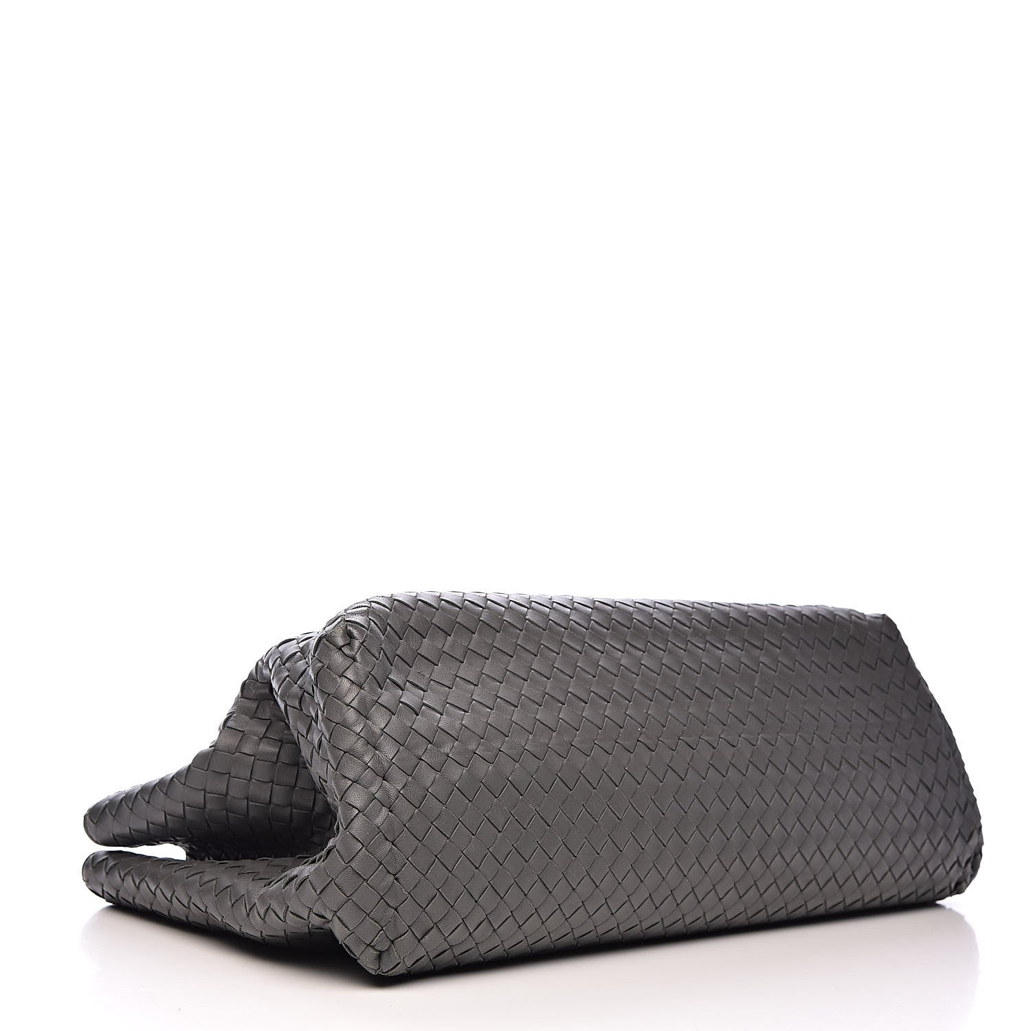 Bottega Veneta Nappa Intrecciato Large Classic Chain Strap Tote Light Grey 4 of 16