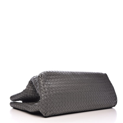 Bottega Veneta Nappa Intrecciato Large Classic Chain Strap Tote Light Grey 4 of 16
