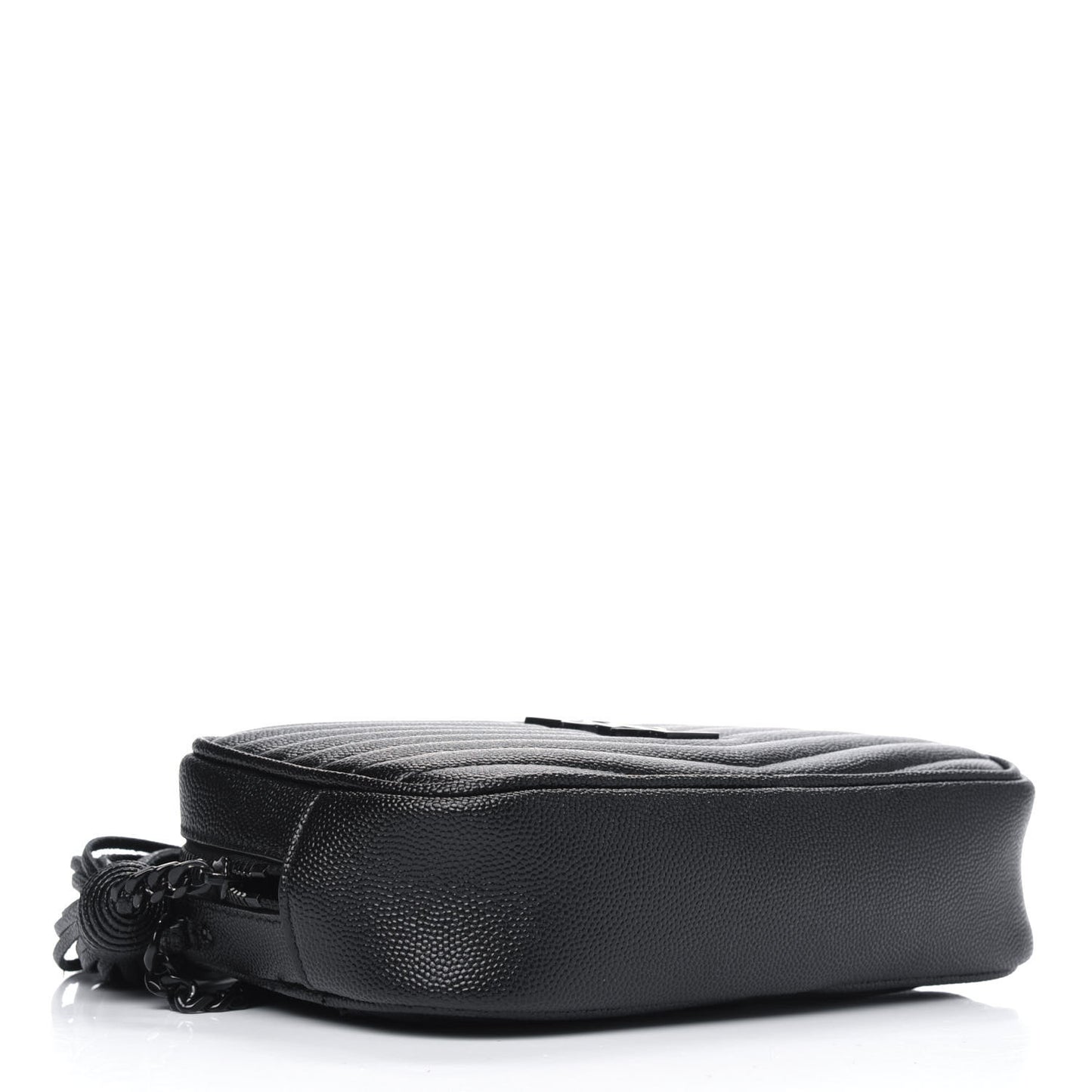 Grain De Poudre Matelasse Monogram Mini Lou Camera Bag Black