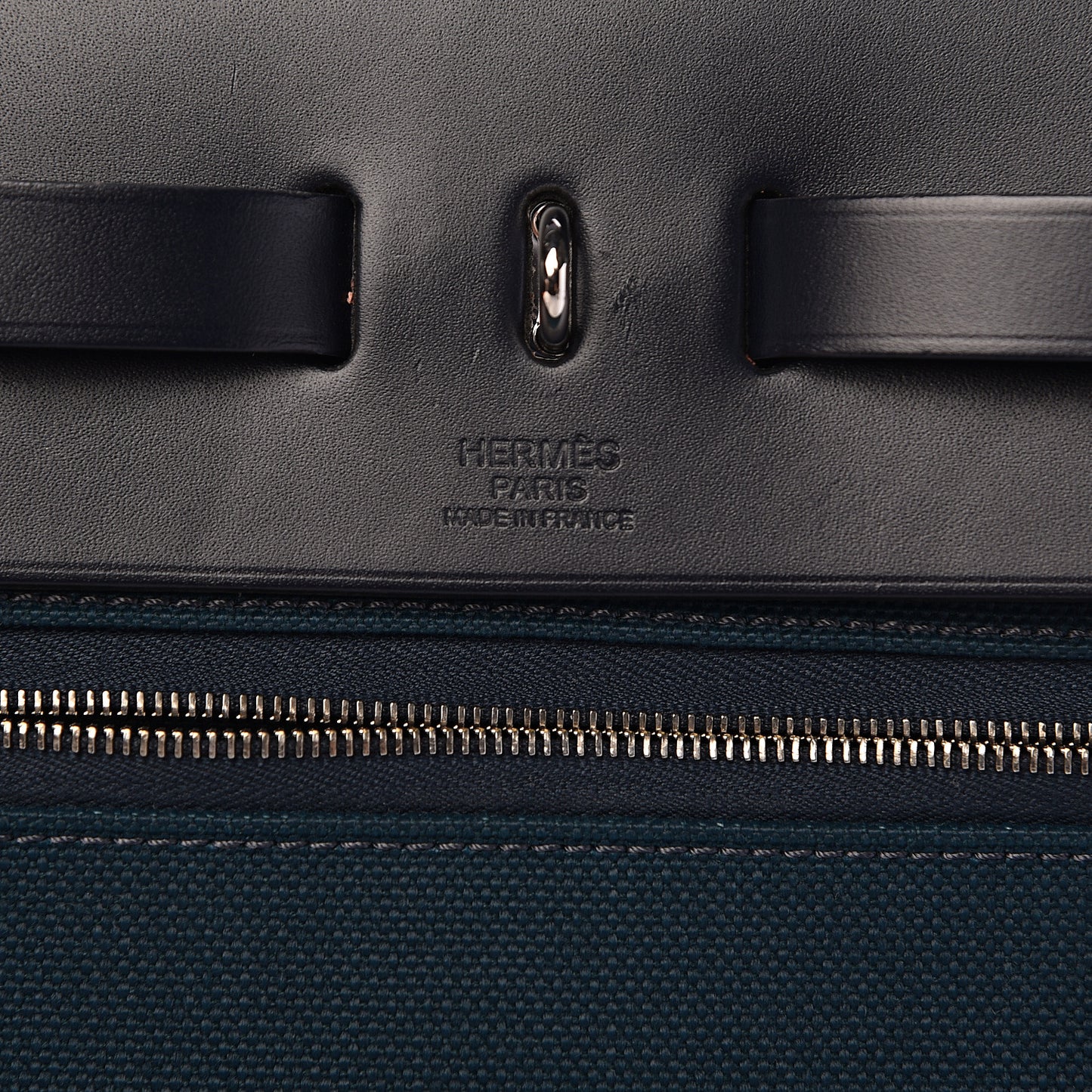Toile Vache Hunter Herbag Zip 39 MM Bleu Nuit Bleu Ocean