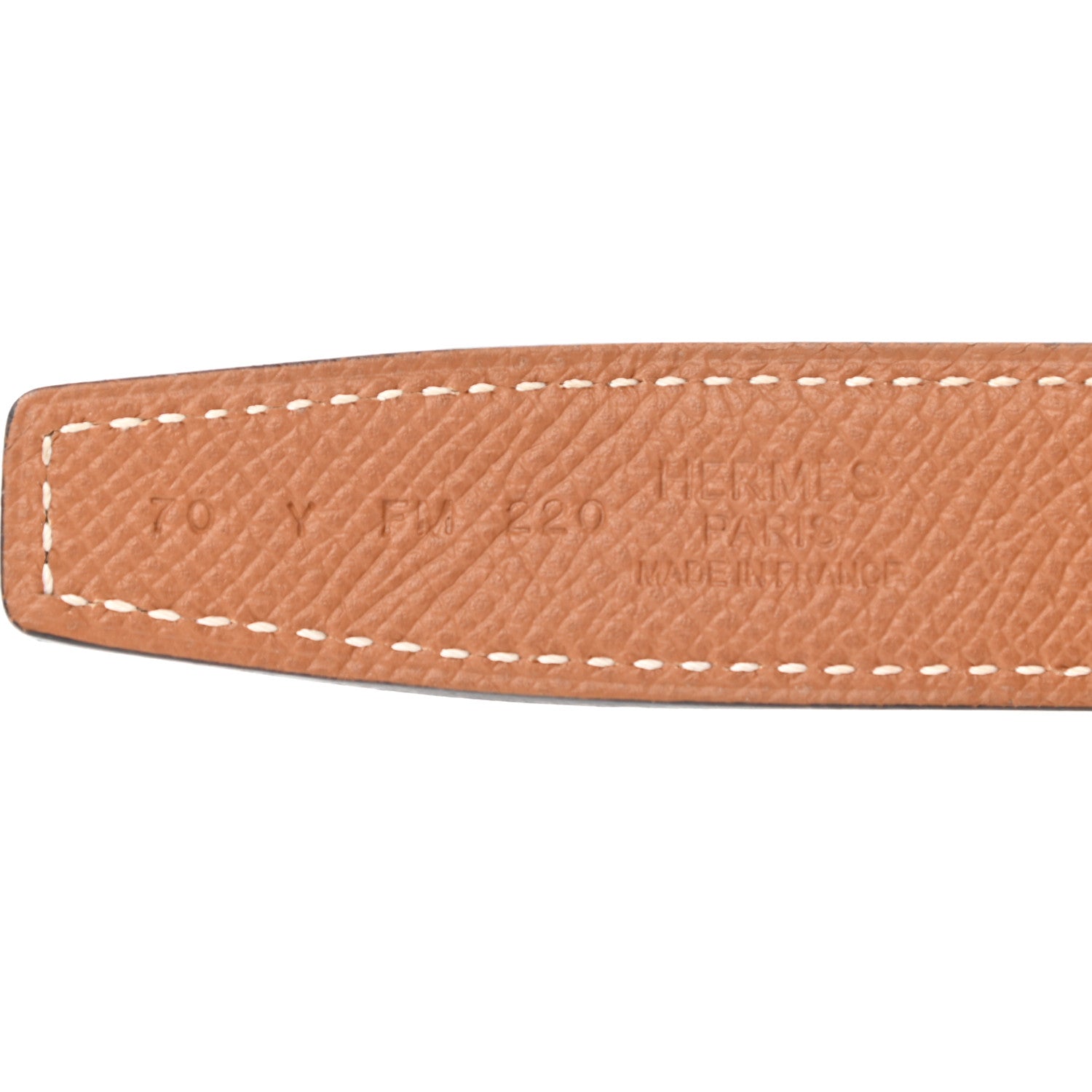 Hermes Swift Epsom 24mm Constance H Belt 70 Black Gold 3 of 8
