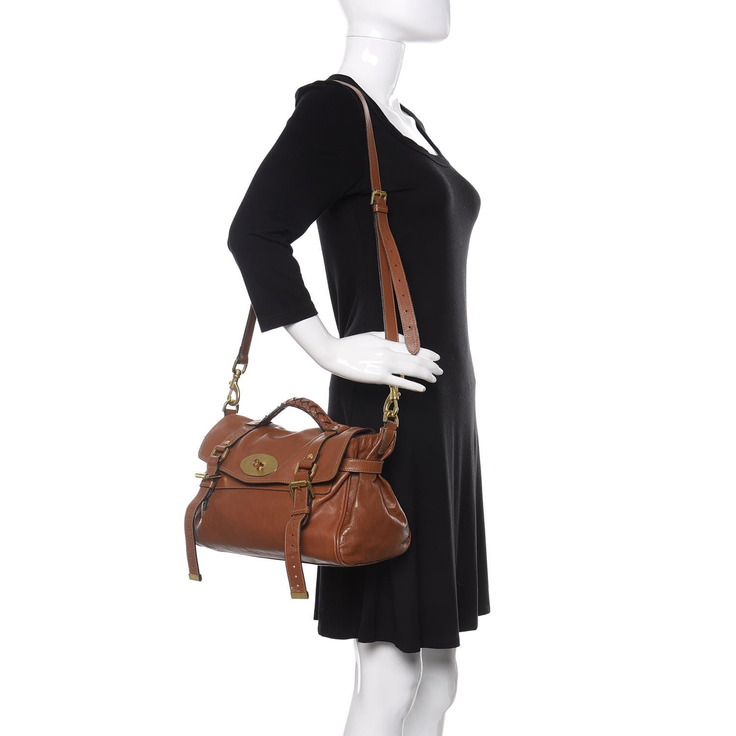 Mulberry Soft Buffalo Medium Alexa Oak 2 of 14