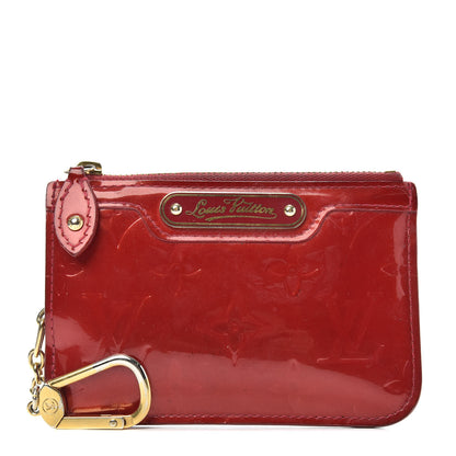 Louis Vuitton Vernis Key Pouch Pomme D'Amour 1 of 9