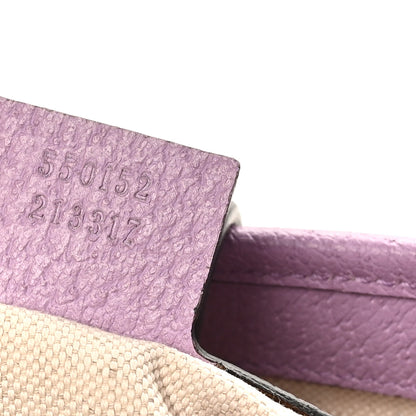 Gucci Canvas Flora Medium Jackie Hobo Lilac 7 of 10