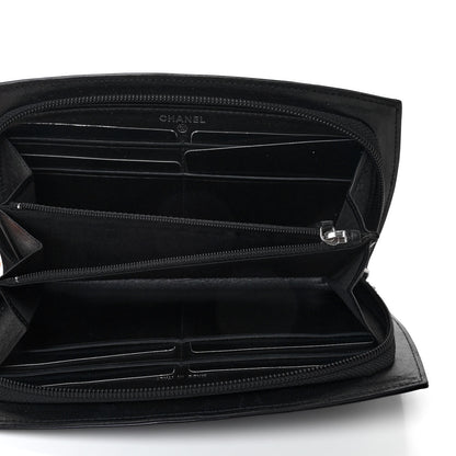 Chanel Patent Trousse Maquil Wallet Black 4 of 7