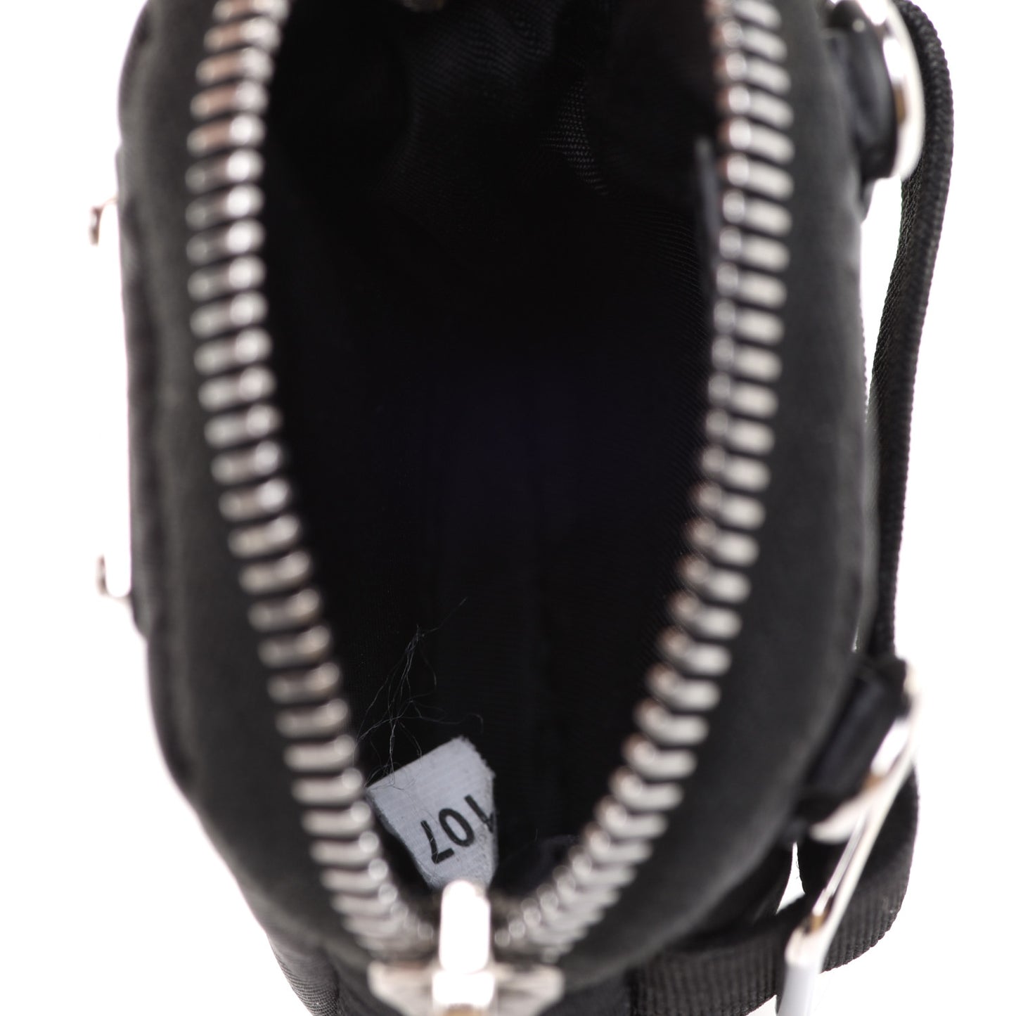Tessuto Nylon Mini Pouch Black