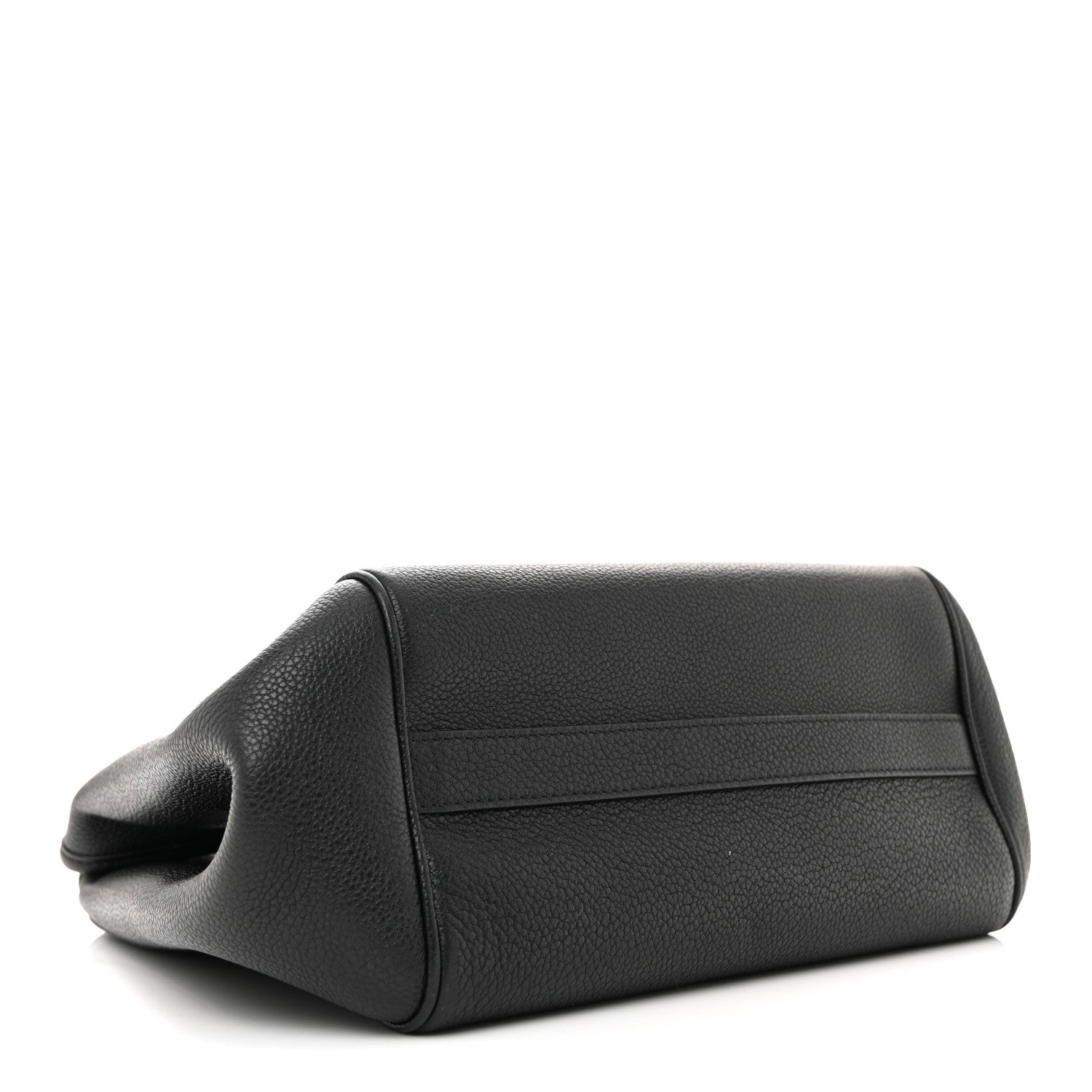 Celine Grained Calfskin Small Folded Cabas Black 4 of 12