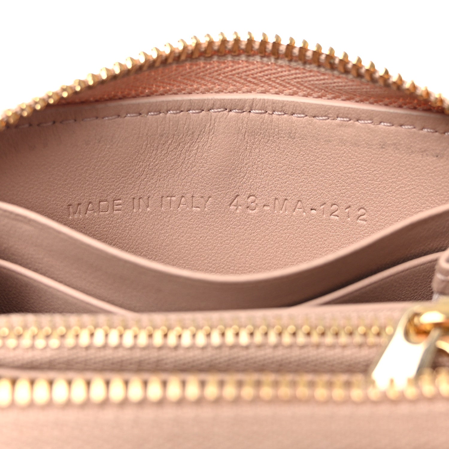 Christian Dior Lambskin Cannage Dioramour Small Lady Dior Voyageur Coin Purse Wallet Pink 7 of 9