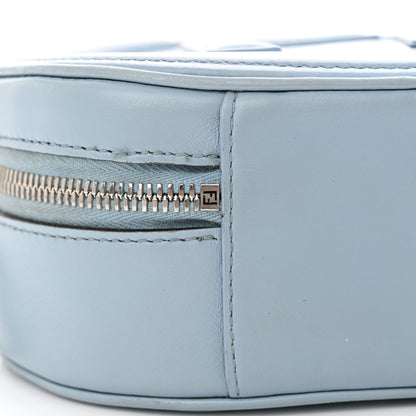 Fendi Vitello Grace Matte O'Lock Mini Camera Case Azzurro Baby 11 of 15