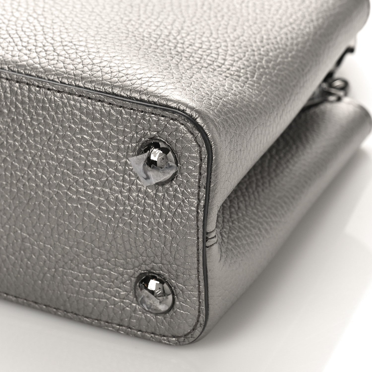 Louis Vuitton Metallic Calfskin Mini Capucines 8 of 8