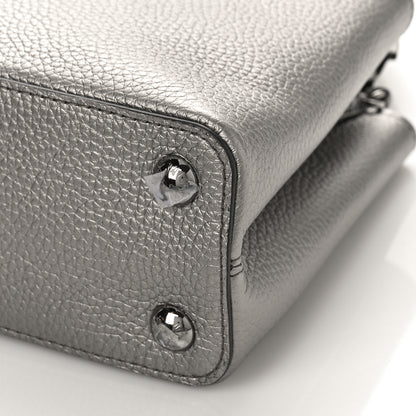 Louis Vuitton Metallic Calfskin Mini Capucines 8 of 8