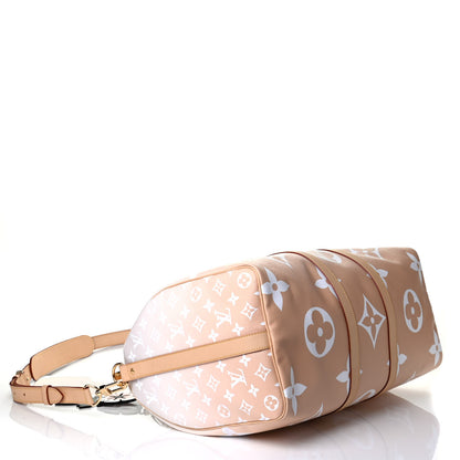 Louis Vuitton Monogram Giant By The Pool Keepall Bandouliere 45 Brume 3 of 7