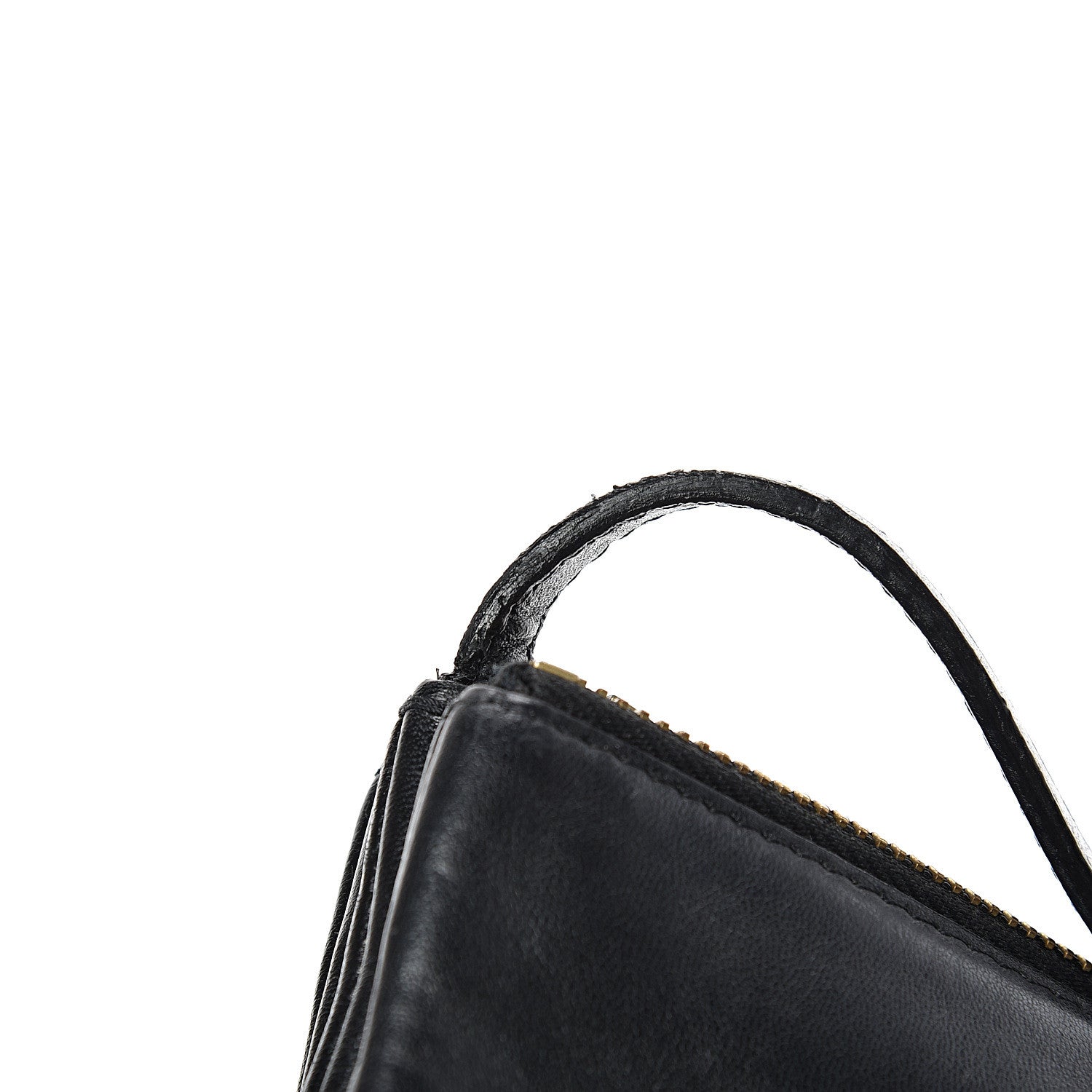 Celine Lambskin Small Trio Crossbody Bag Black 14 of 15