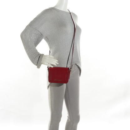 Burberry Patent London Crossbody Bag Alizarin Crimson 2 of 8
