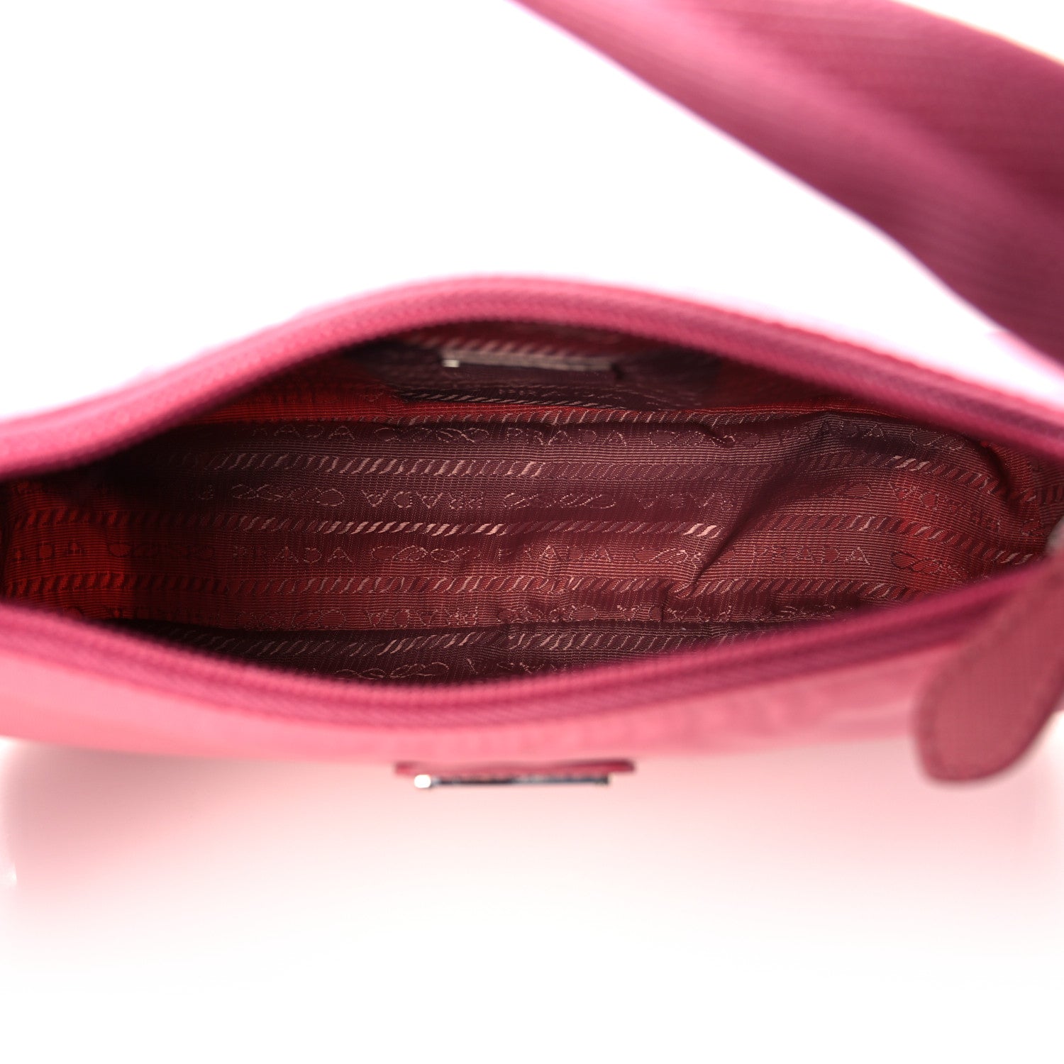Prada Tessuto Nylon Mini Re-Edition 2000 Bag Begonia 5 of 8