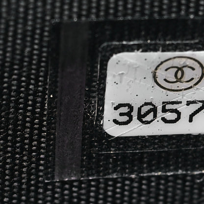 Chanel Lambskin Quilted Chanel 19 Flap Card Holder Black 8 of 9