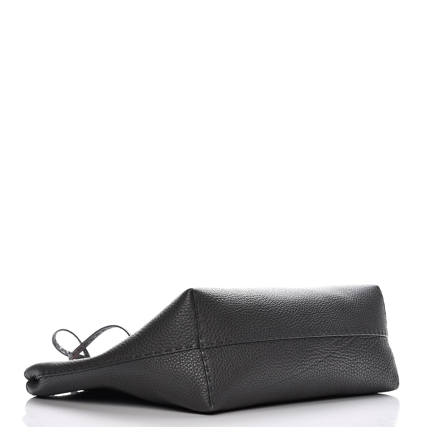 Cuoio Romano Selleria Bi-Color Large Carla Shopping Tote Asfalto Papavero