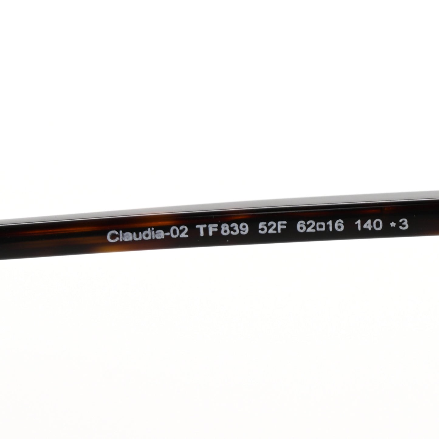 Claudia TF839 Sunglasses Brown