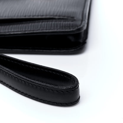 Louis Vuitton Epi Pochette Sellier Dragonne Clutch Black 6 of 6