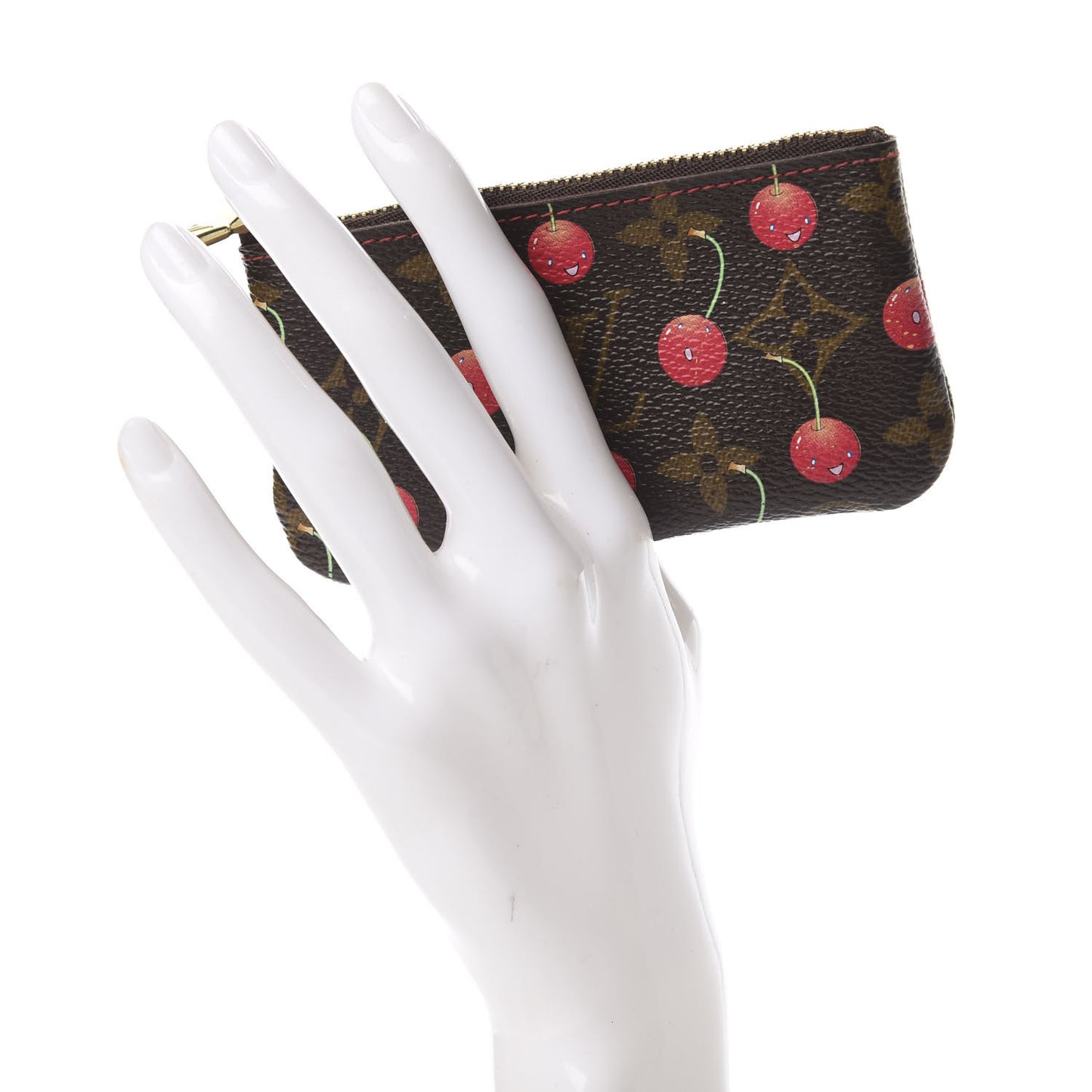 Monogram Cerises Key Pouch