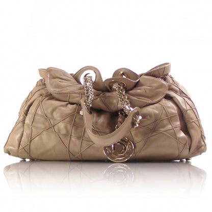 Christian Dior Lambskin Cannage Medium Le Trente Tote Beige 1 of 10
