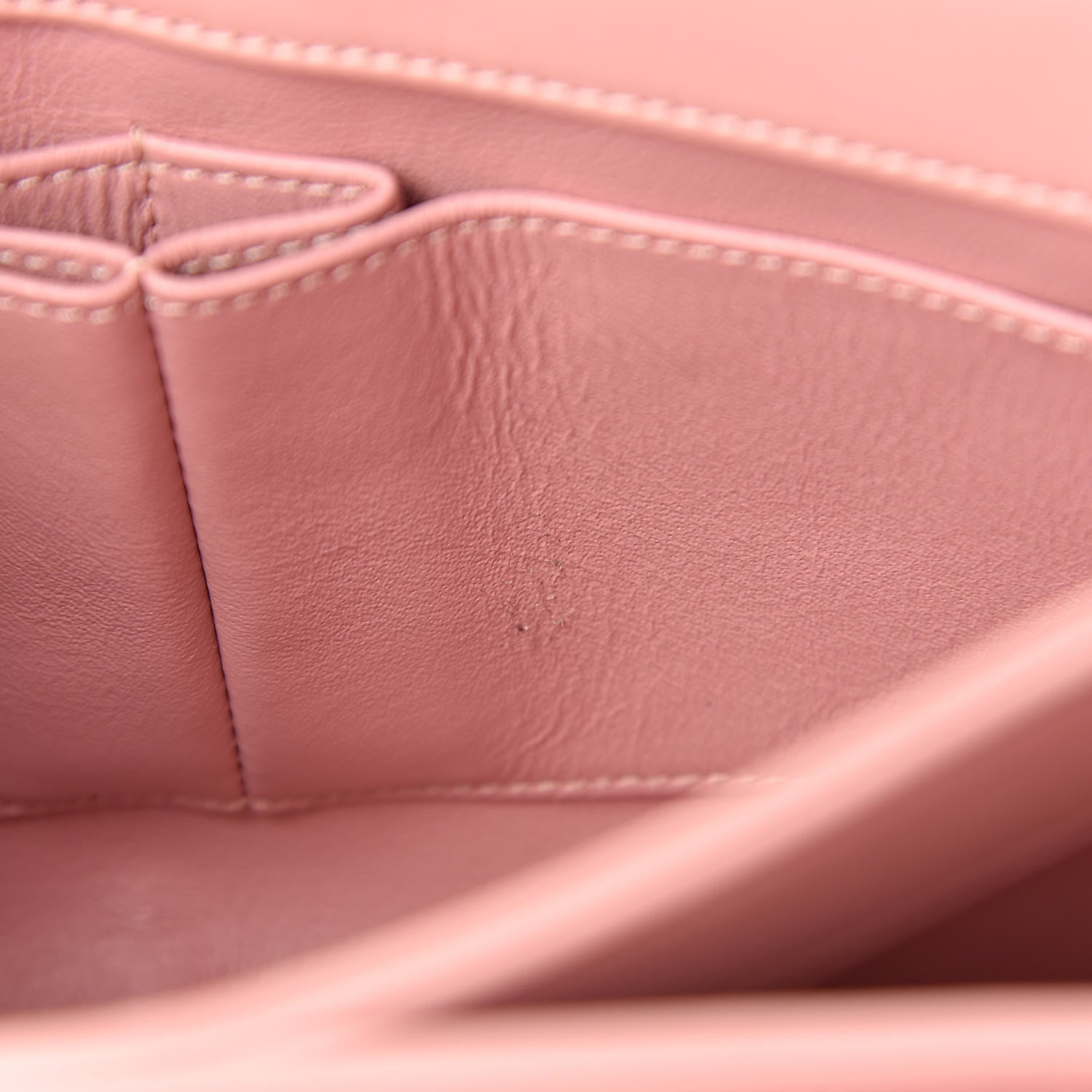 Chanel Lambskin Chevron Quilted Small Trendy CC Dual Handle Flap Bag Light Pink 9 of 13