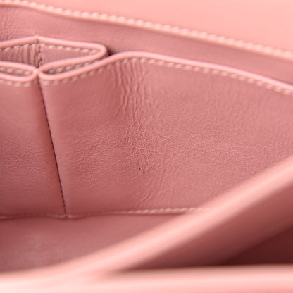 Chanel Lambskin Chevron Quilted Small Trendy CC Dual Handle Flap Bag Light Pink 9 of 13
