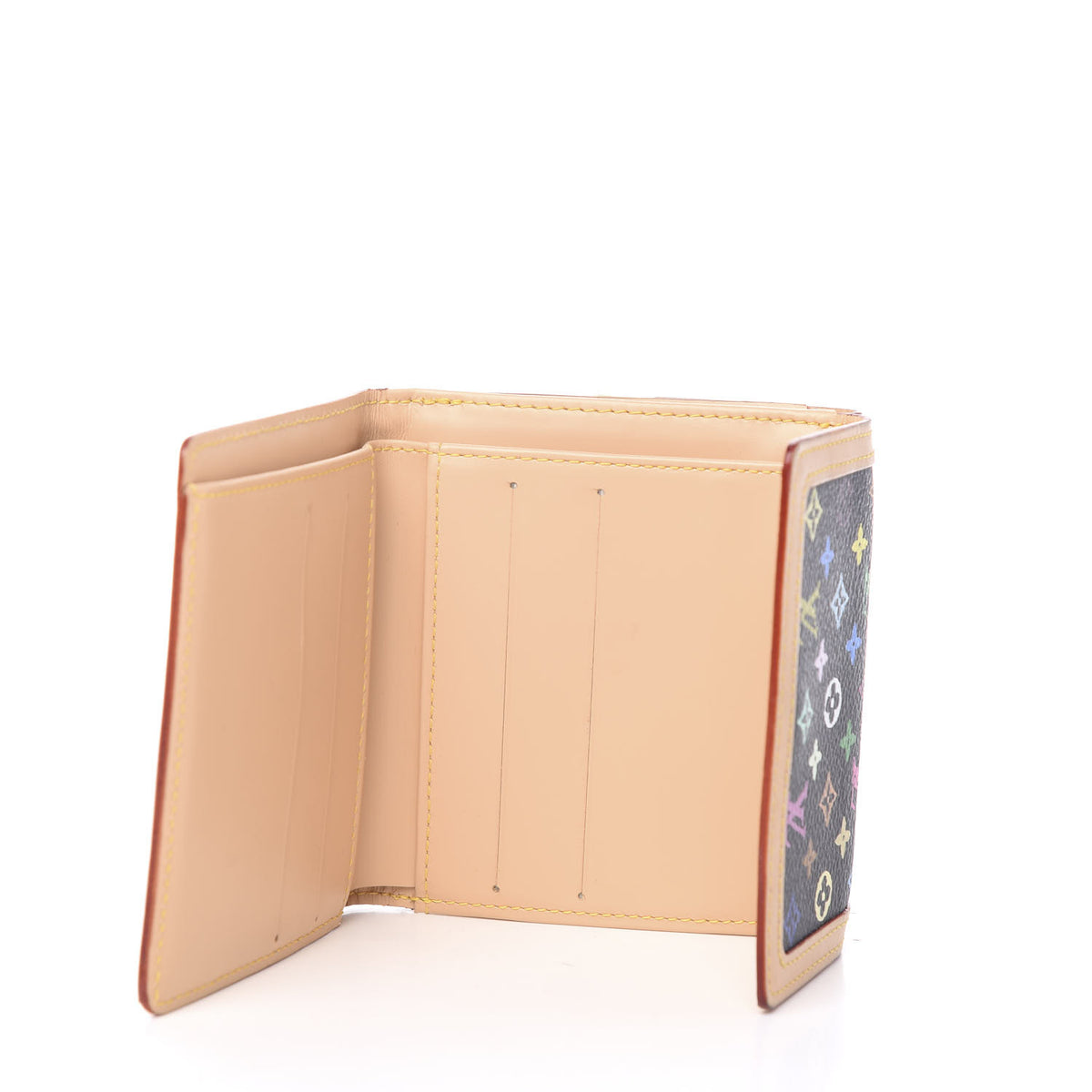 Monogram Multicolor Porte-Monnaie Billets Wallet Black