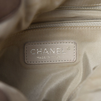 Chanel Washed Lambskin Chain Around Hobo Taupe 8 of 10