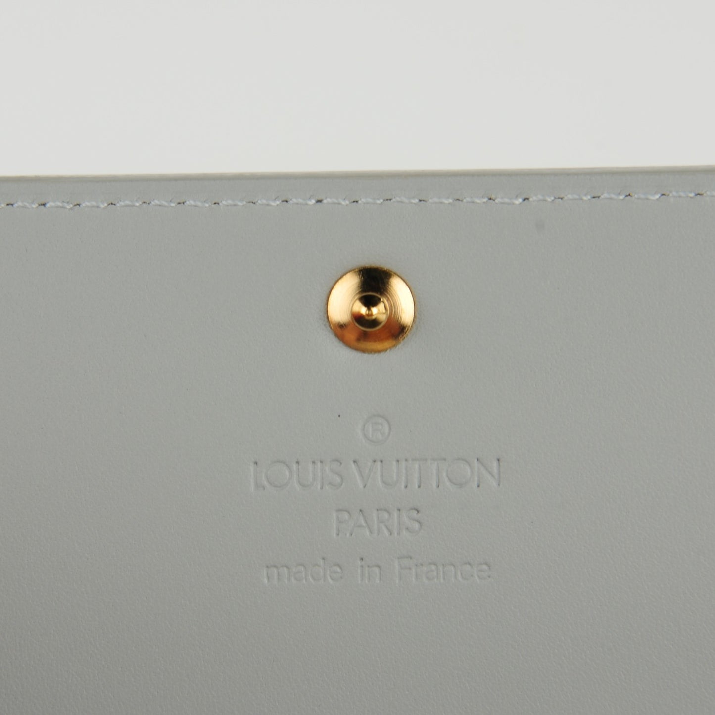 Vernis Pochette Porte-Monnaie Credit Wallet Silver