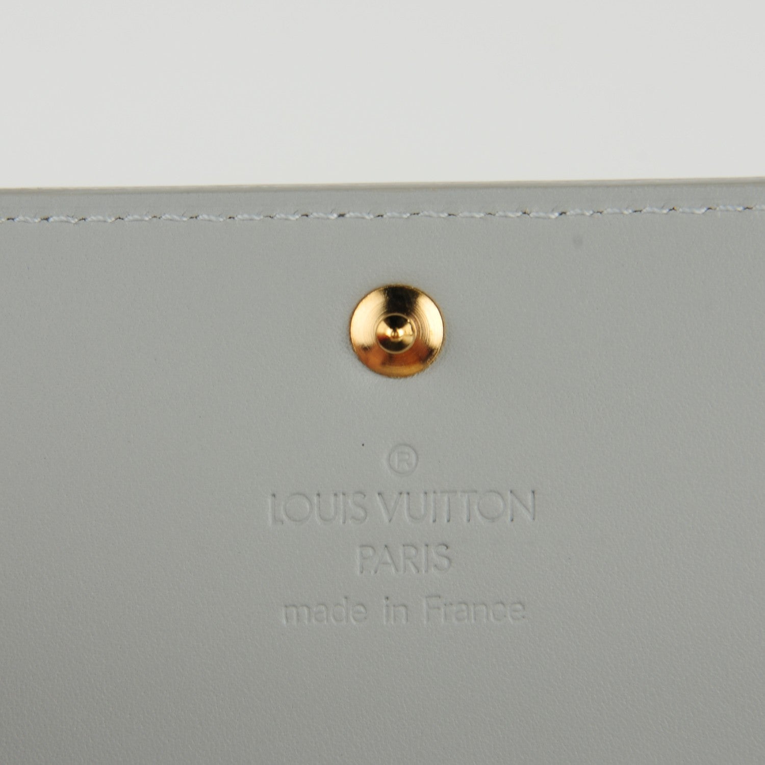 Louis Vuitton Vernis Pochette Porte-Monnaie Credit Wallet Silver 6 of 8