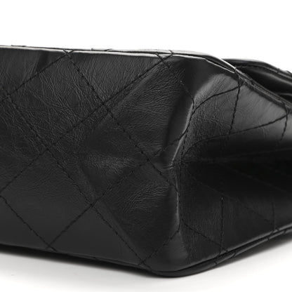Chanel Aged Calfskin Quilted 2.55 Reissue 227 Flap Black 7 of 11