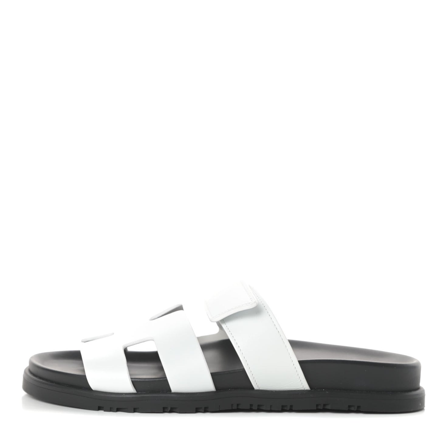 Calfskin Womens Chypre Sandals 38 White