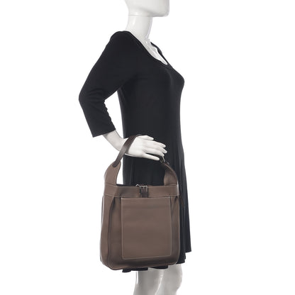 Hermes Taurillon Clemence Marwari PM Etoupe 2 of 9
