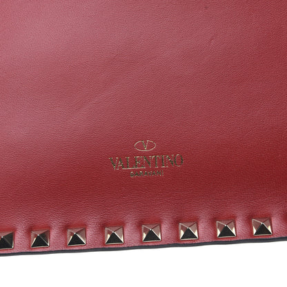 Valentino Garavani Nappa Rockstud Wristlet Clutch Rosso Valentino 10 of 10