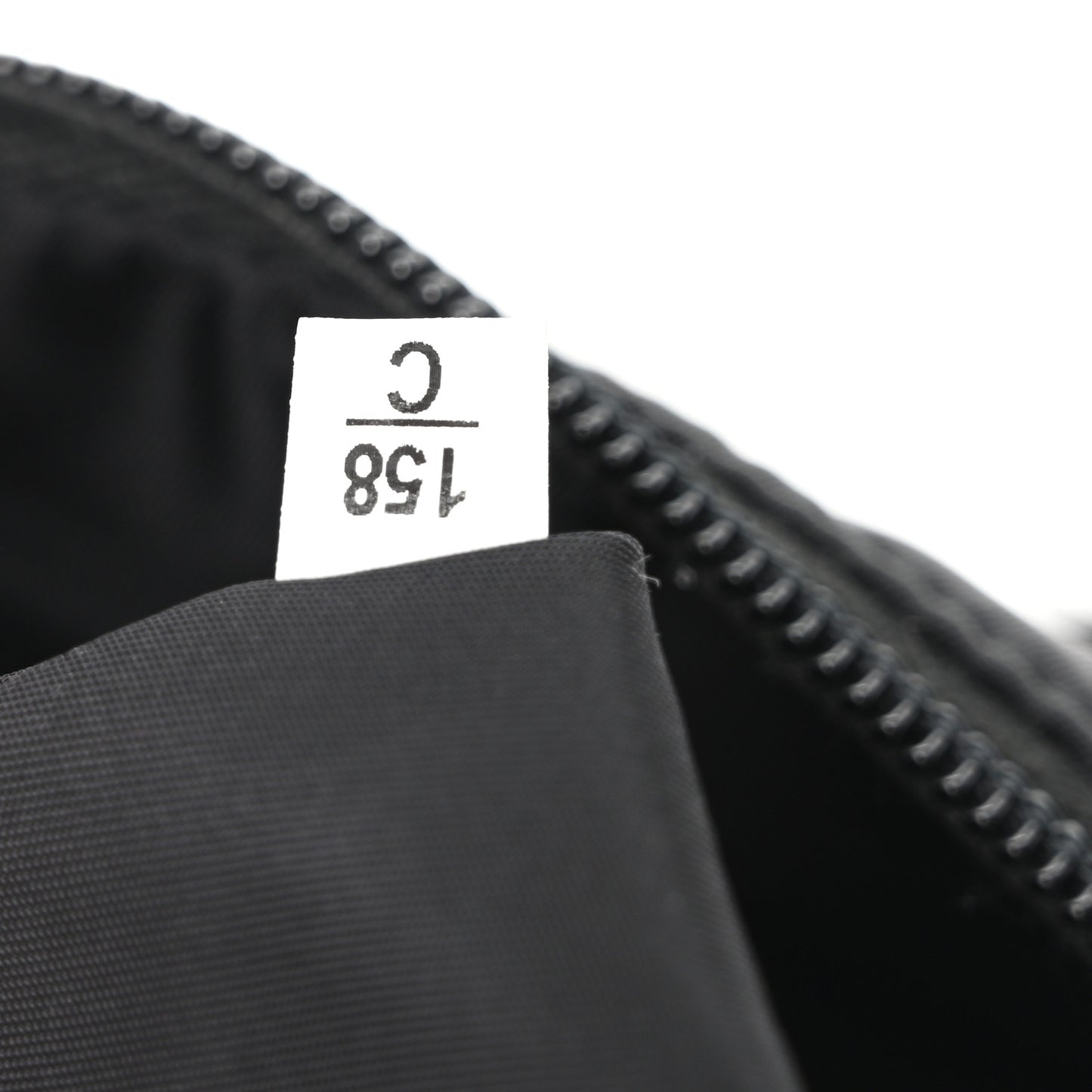 Tessuto Nylon Double Pocket Belt Bag Black