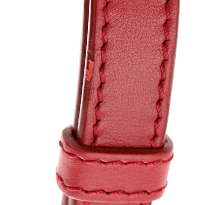 Alexander McQueen Calfskin Crystal Chain Flower Satchel Red 12 of 12