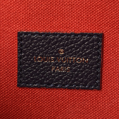 Louis Vuitton Empreinte Pochette Felicie Chain Wallet Marine Rouge 6 of 10