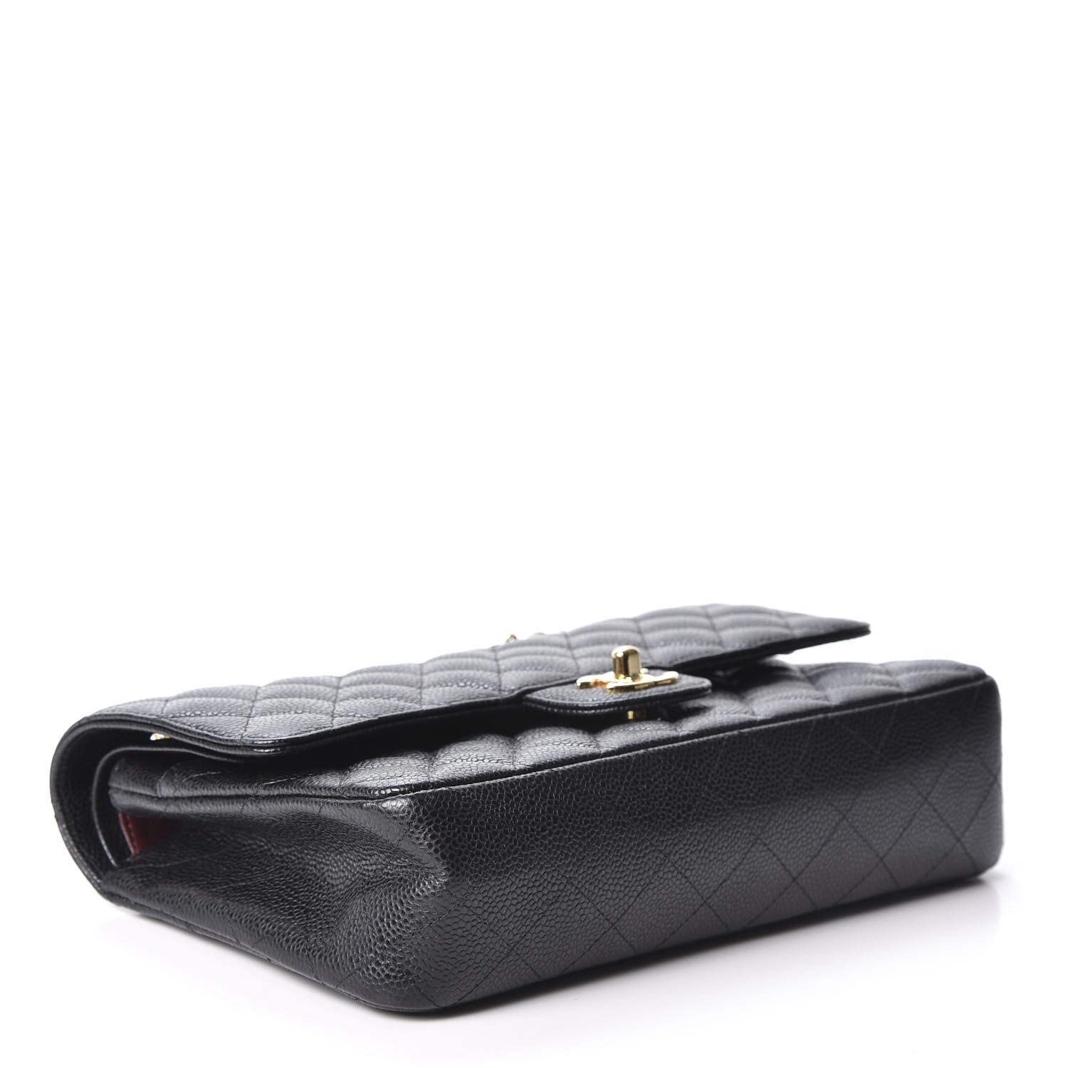 Chanel Caviar Quilted Medium Double Flap Black 3 of 11